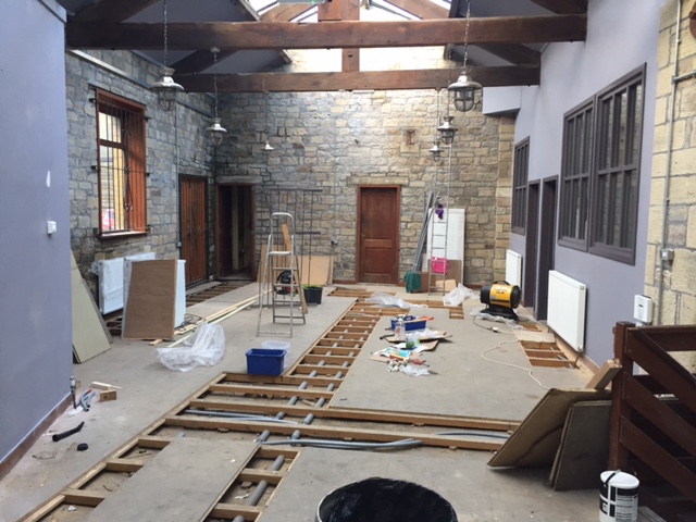 XIV Hair Salon Ripponden – work begins3 XIV Hair Salon Ripponden - work begins3